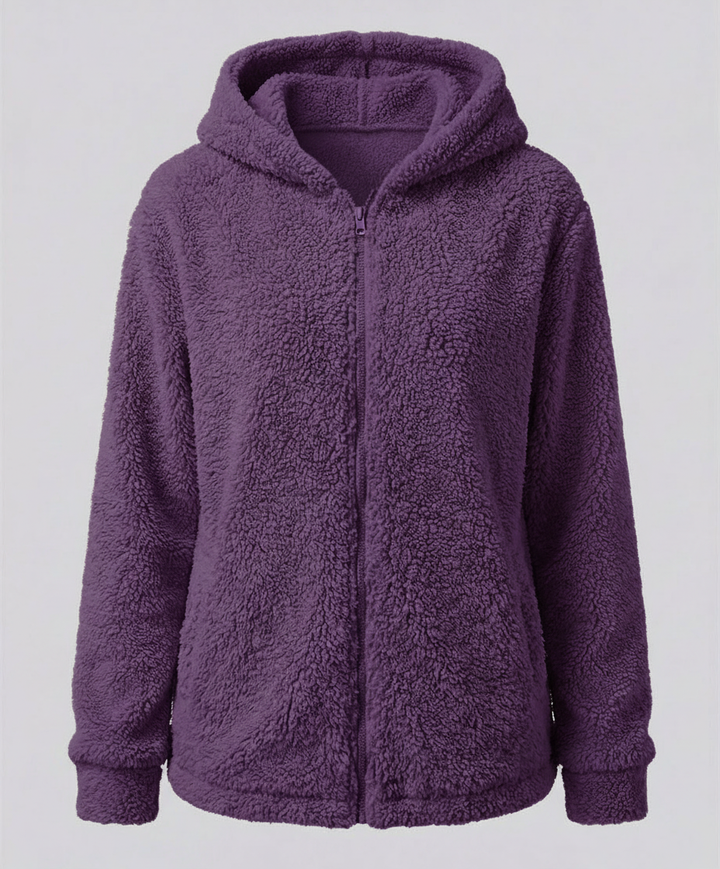 Teddy Fleecejacke Damen