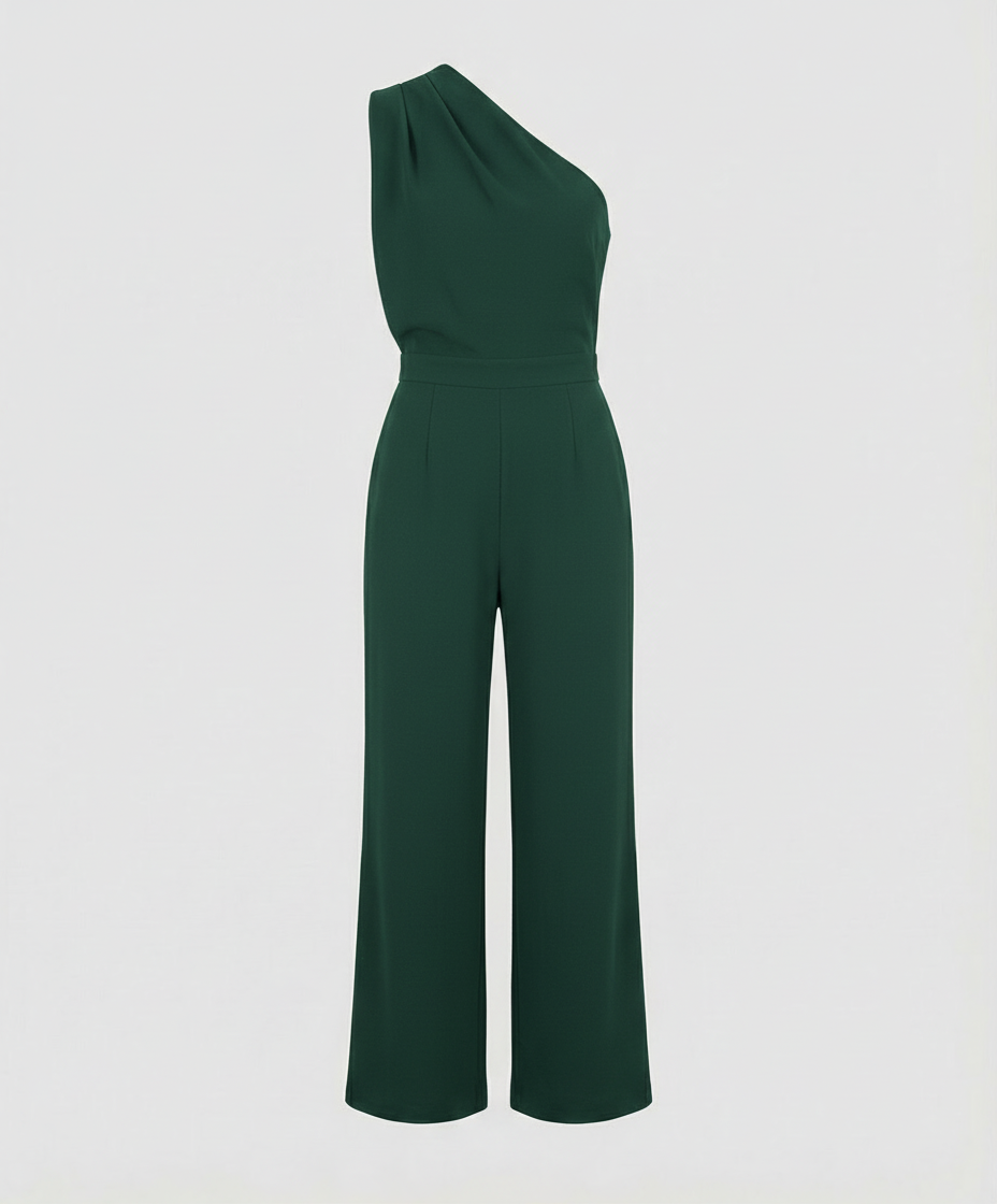 Eleganter Overall Damen Rundhals