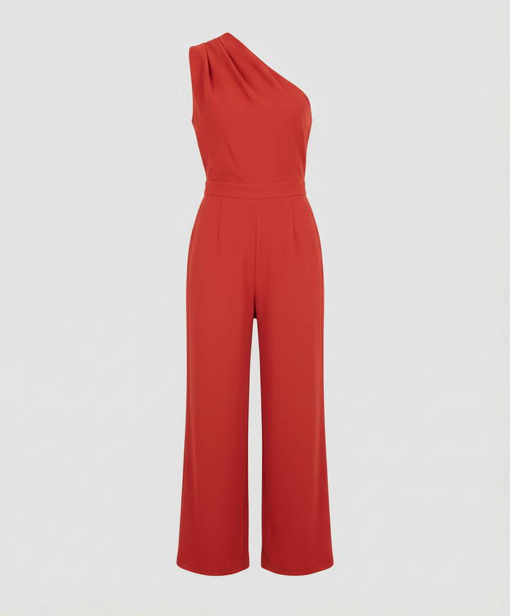 Eleganter Overall Damen Rundhals