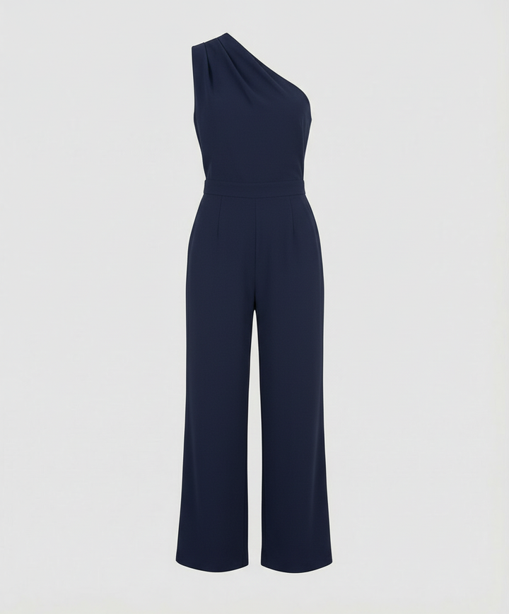 Eleganter Overall Damen Rundhals
