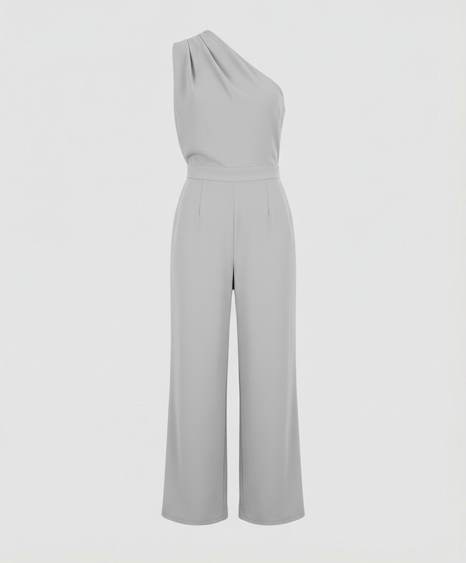Eleganter Overall Damen Rundhals