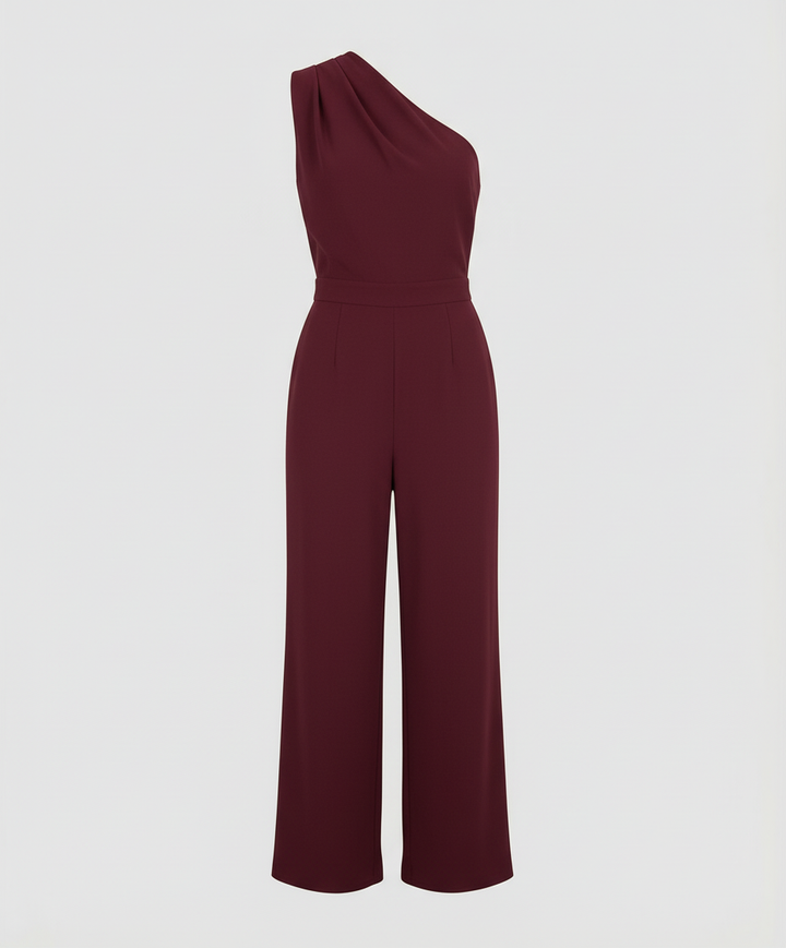 Eleganter Overall Damen Rundhals