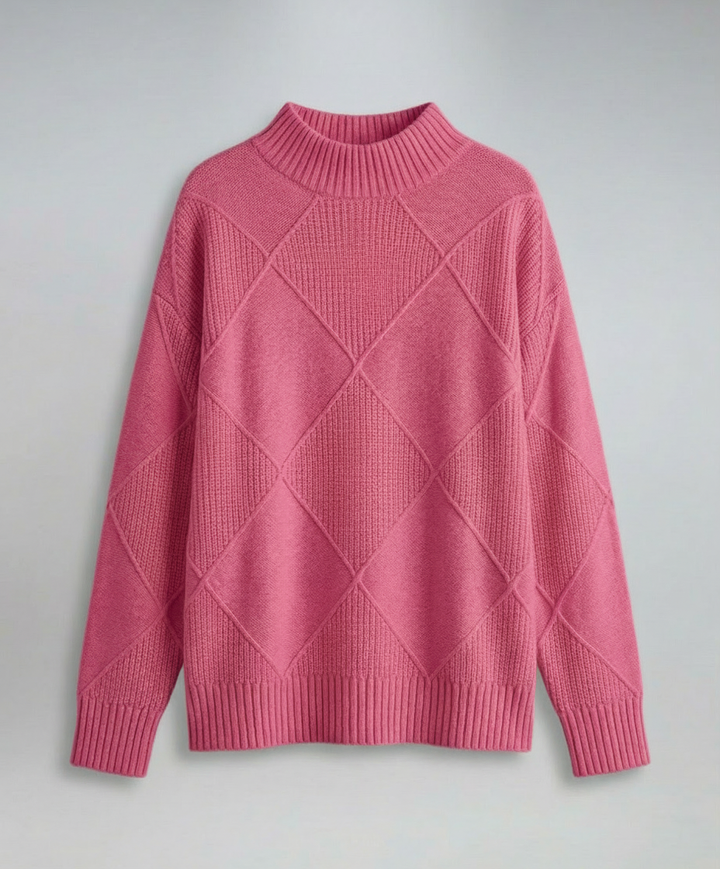 Weicher Kaschmir Rollkragenpullover Damen
