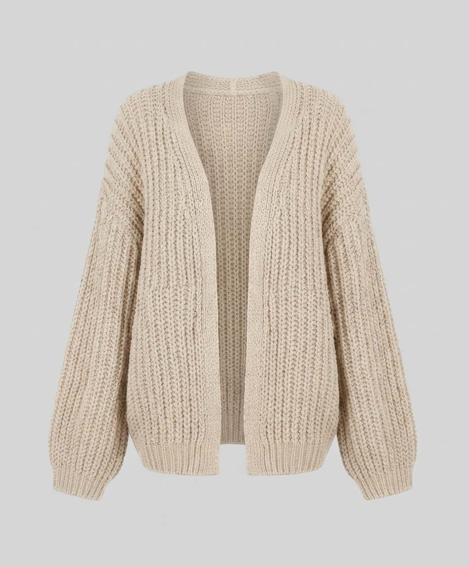 Bequeme Strickjacke Damen Langarm