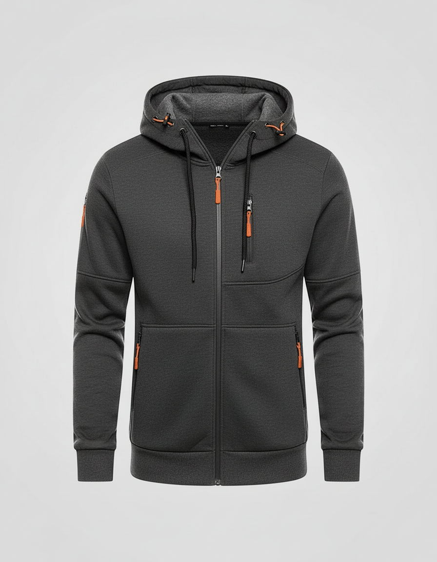 Komfort Kapuzenjacke Herren
