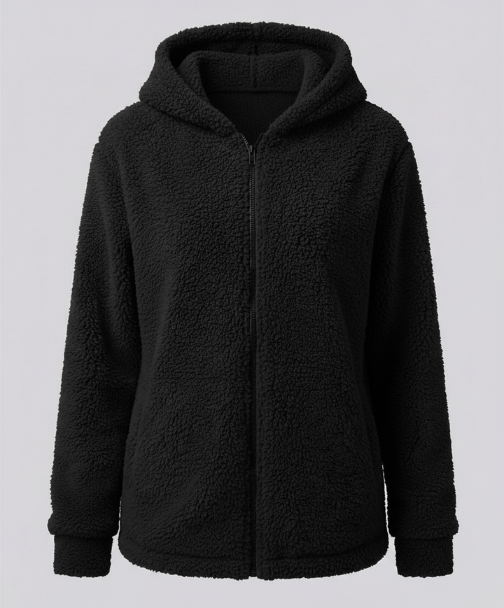 Teddy Fleecejacke Damen