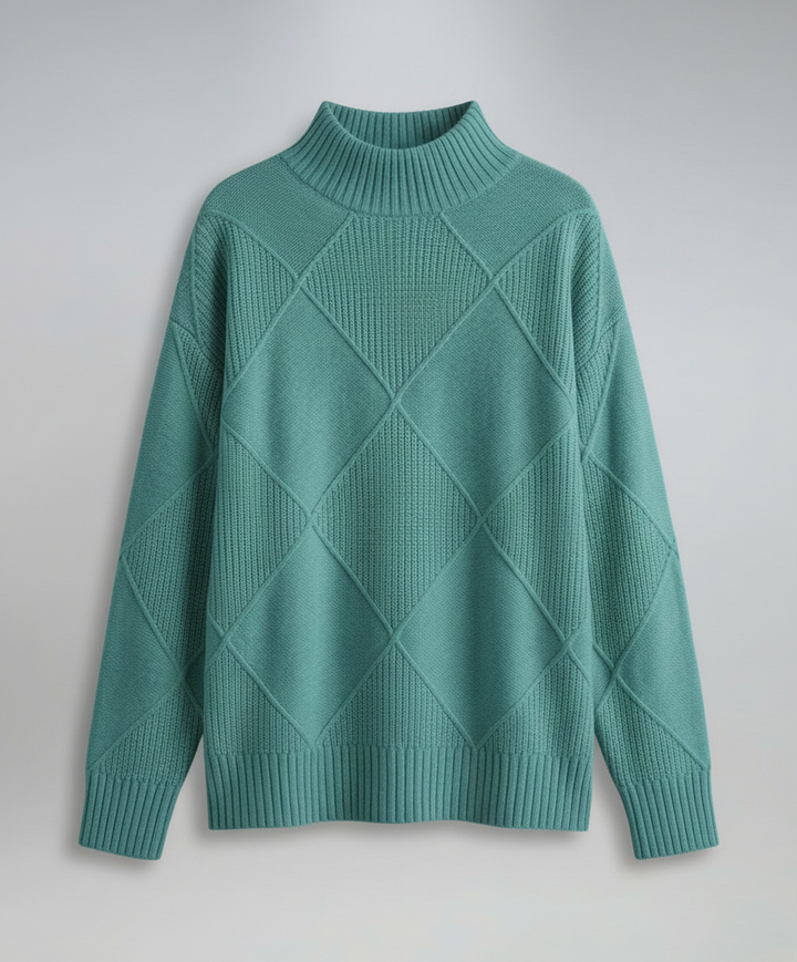 Weicher Kaschmir Rollkragenpullover Damen