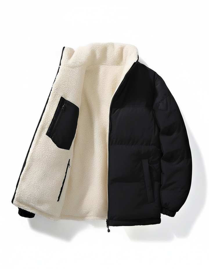 Gefütterte Damen Steppjacke Winter