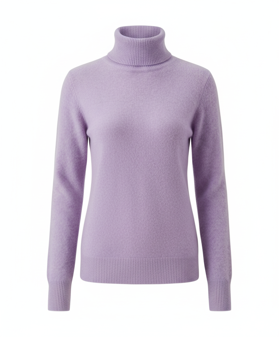 Weicher Cashmere Rollkragen Damen