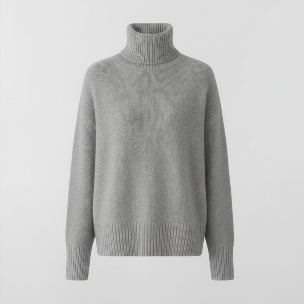 Eleganter Kaschmir Rollkragenpullover
