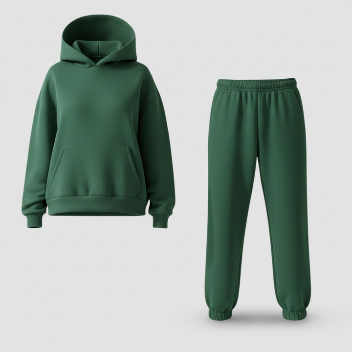 Jogging Set Damen Komfort Weiches Set Loungewear