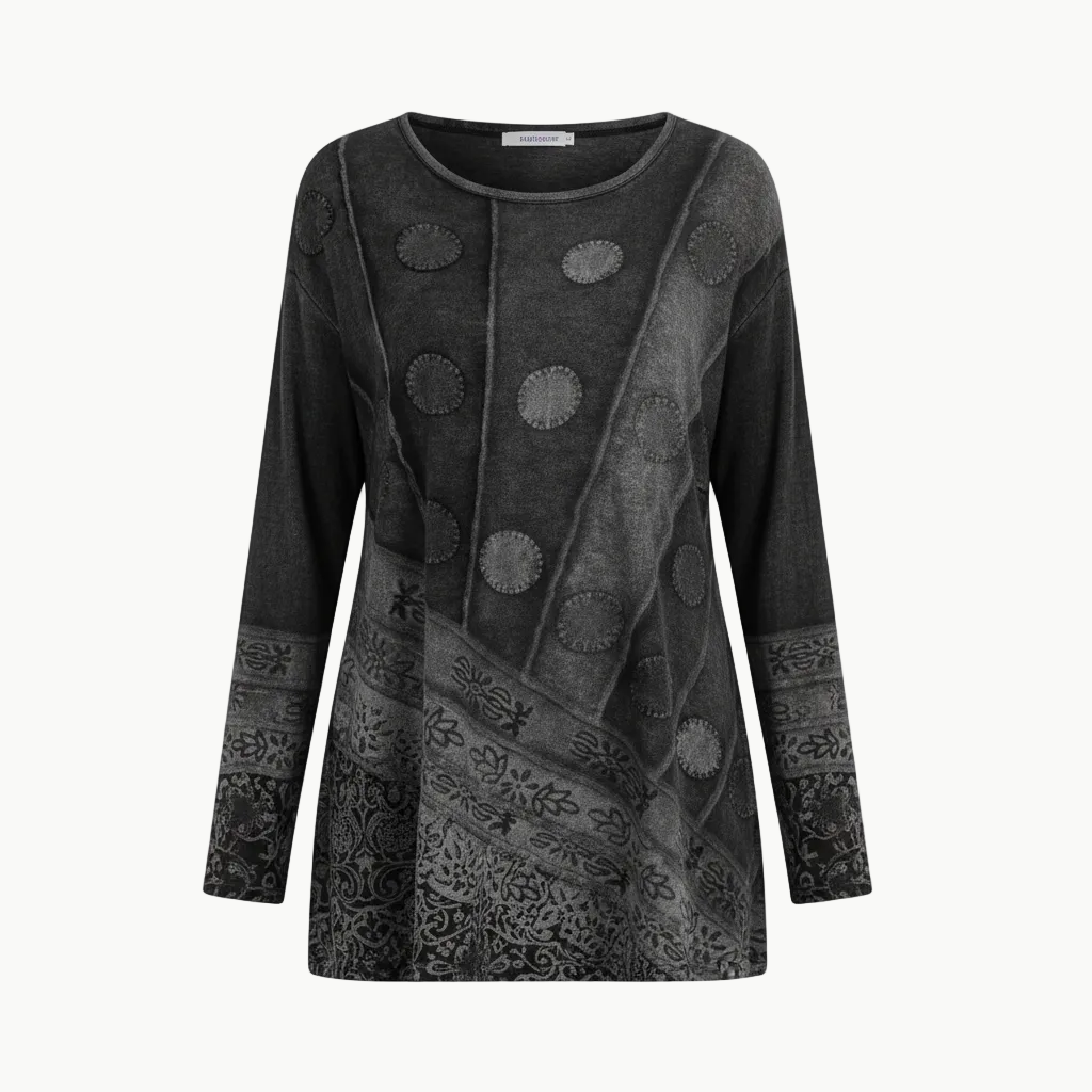 Bunte Vintage Tunika Damen