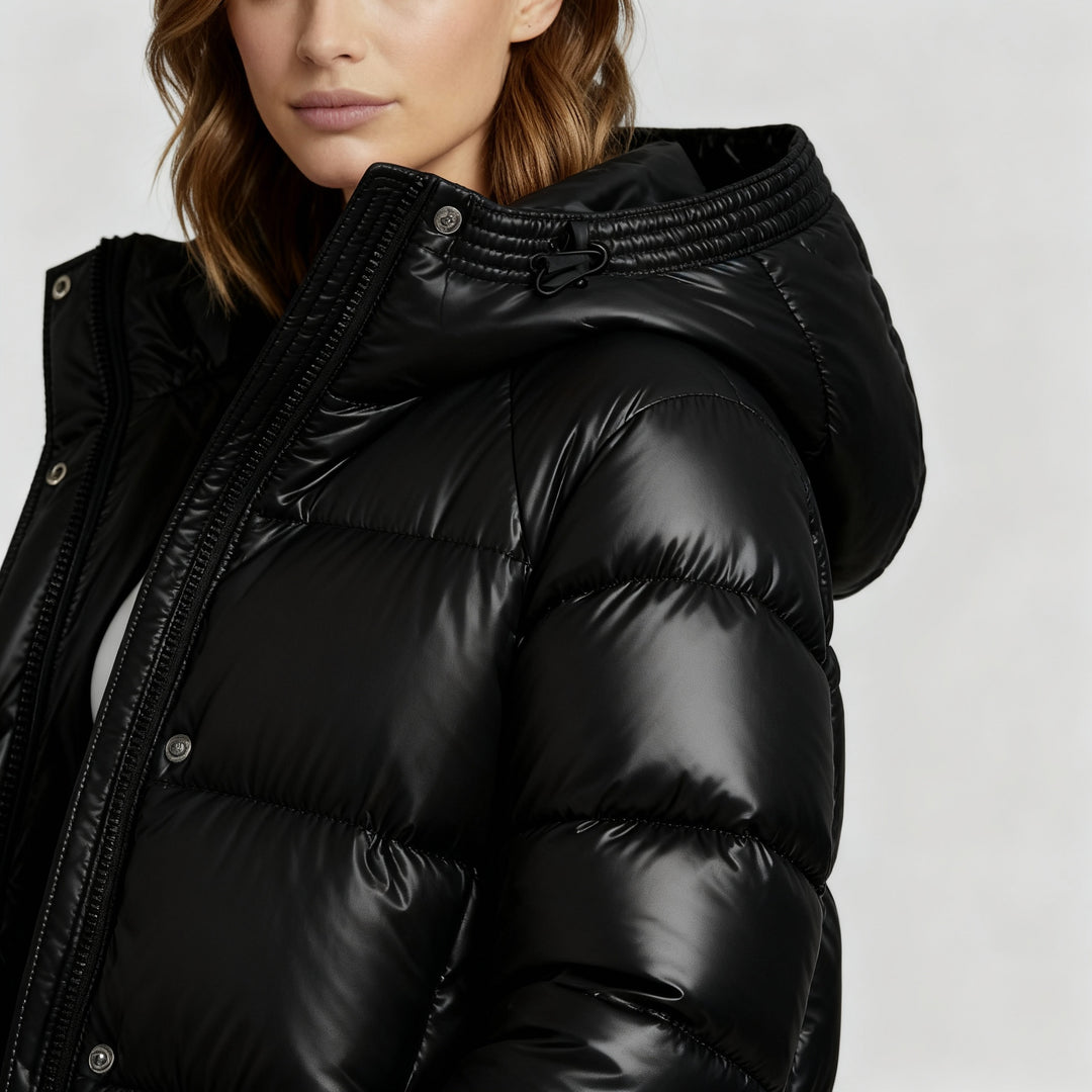 Warme Wasserdichte Daunen Winterjacke Komfort