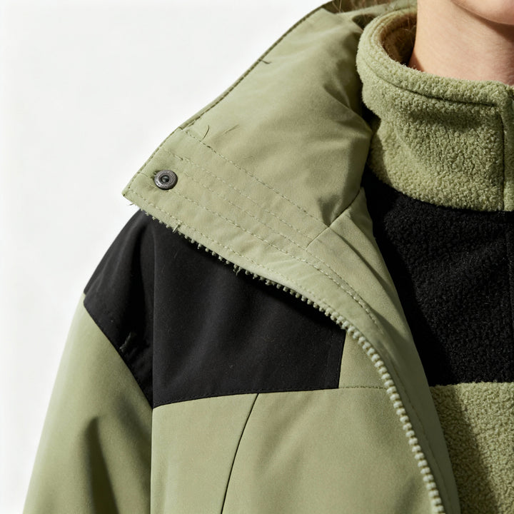 3-in-1 Fleece Winterjacke Komfort