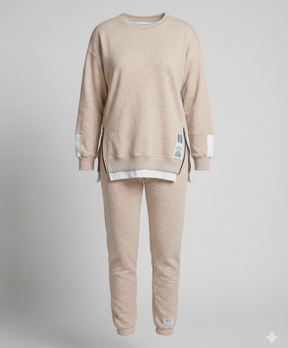Sweatshirt- und Hosen-Set Damen