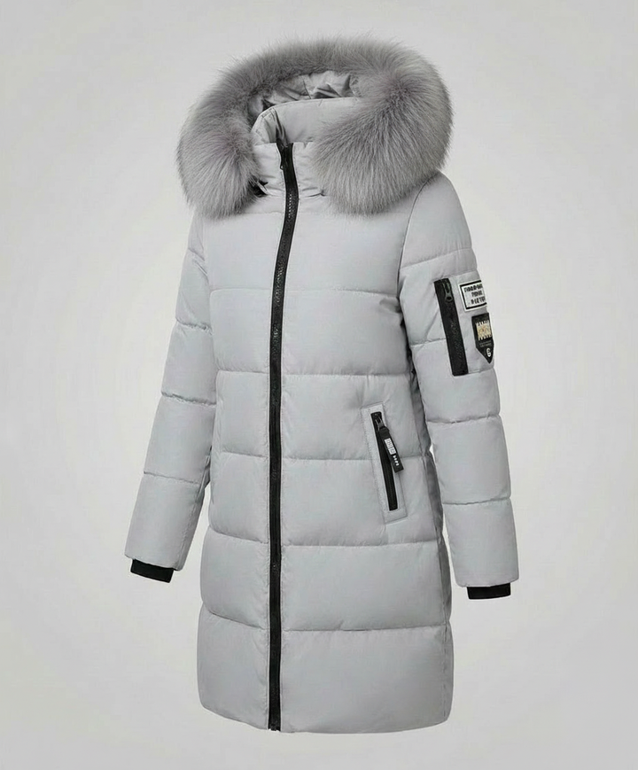 Winddichter Damen Puffermantel Warm