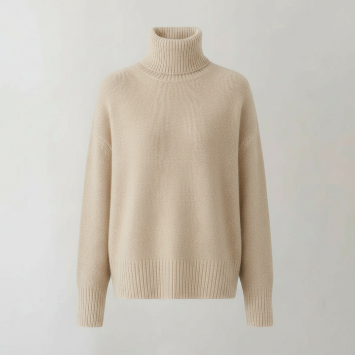 Eleganter Kaschmir Rollkragenpullover