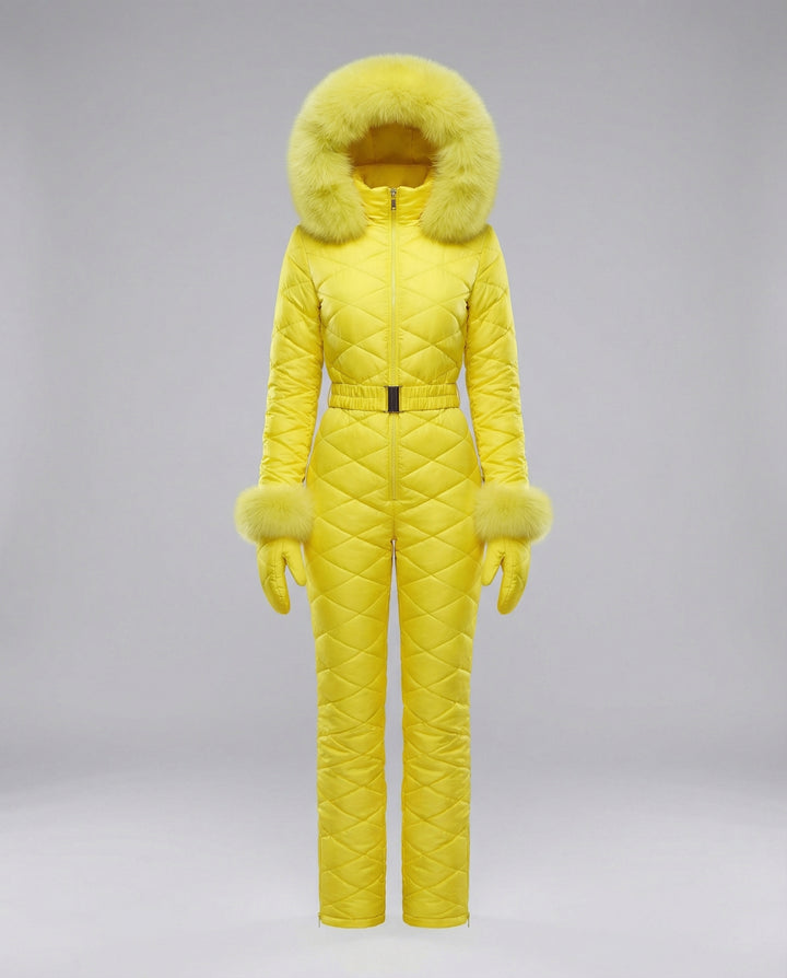 Eleganter Damen Winteroverall Warm