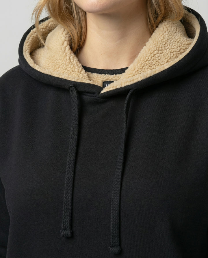 Warmer Kuscheliger Fleece Hoodie Damen
