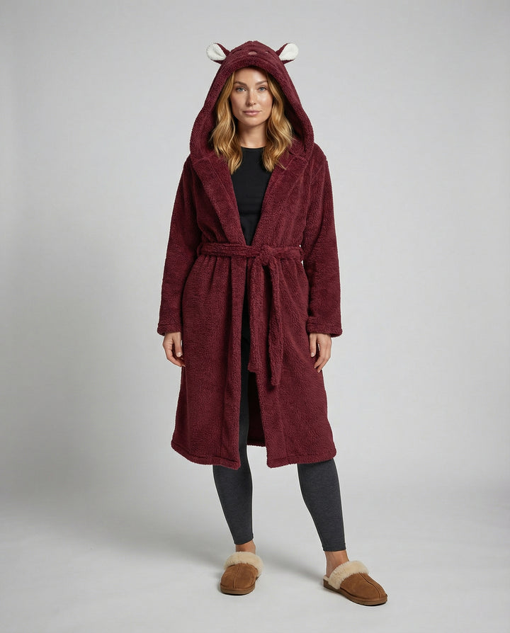 Weicher Bequemer Bademantel Damen