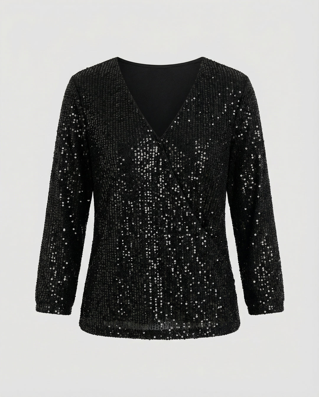 Glitzer Pailletten Top Damen