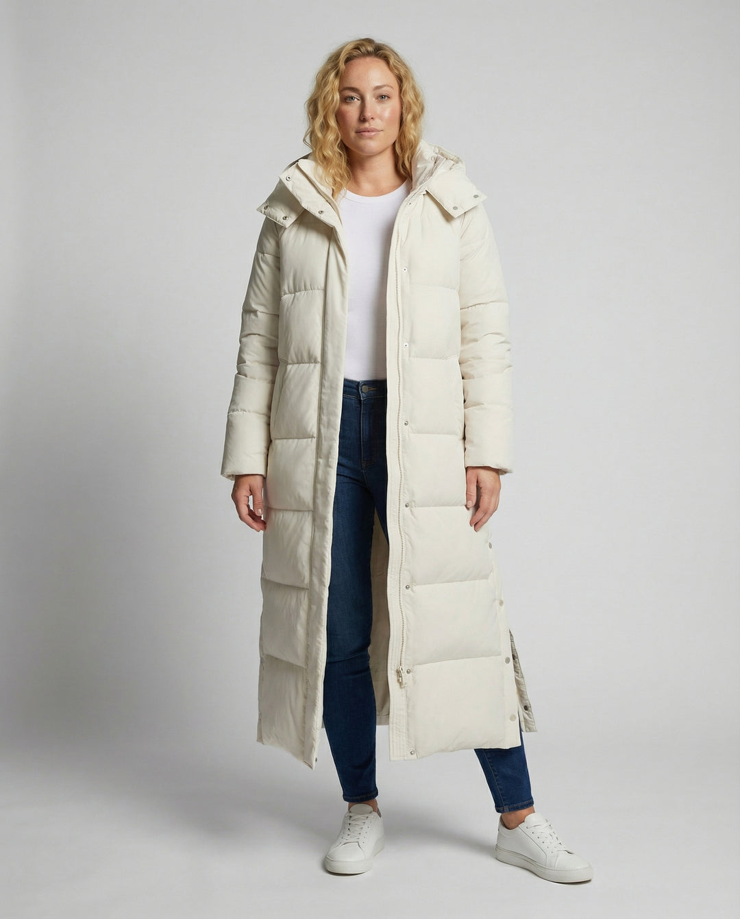 Elegante Winddichte Winterjacke Damen