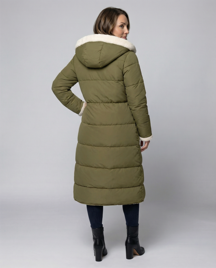 Wendbare Damen Winterjacke