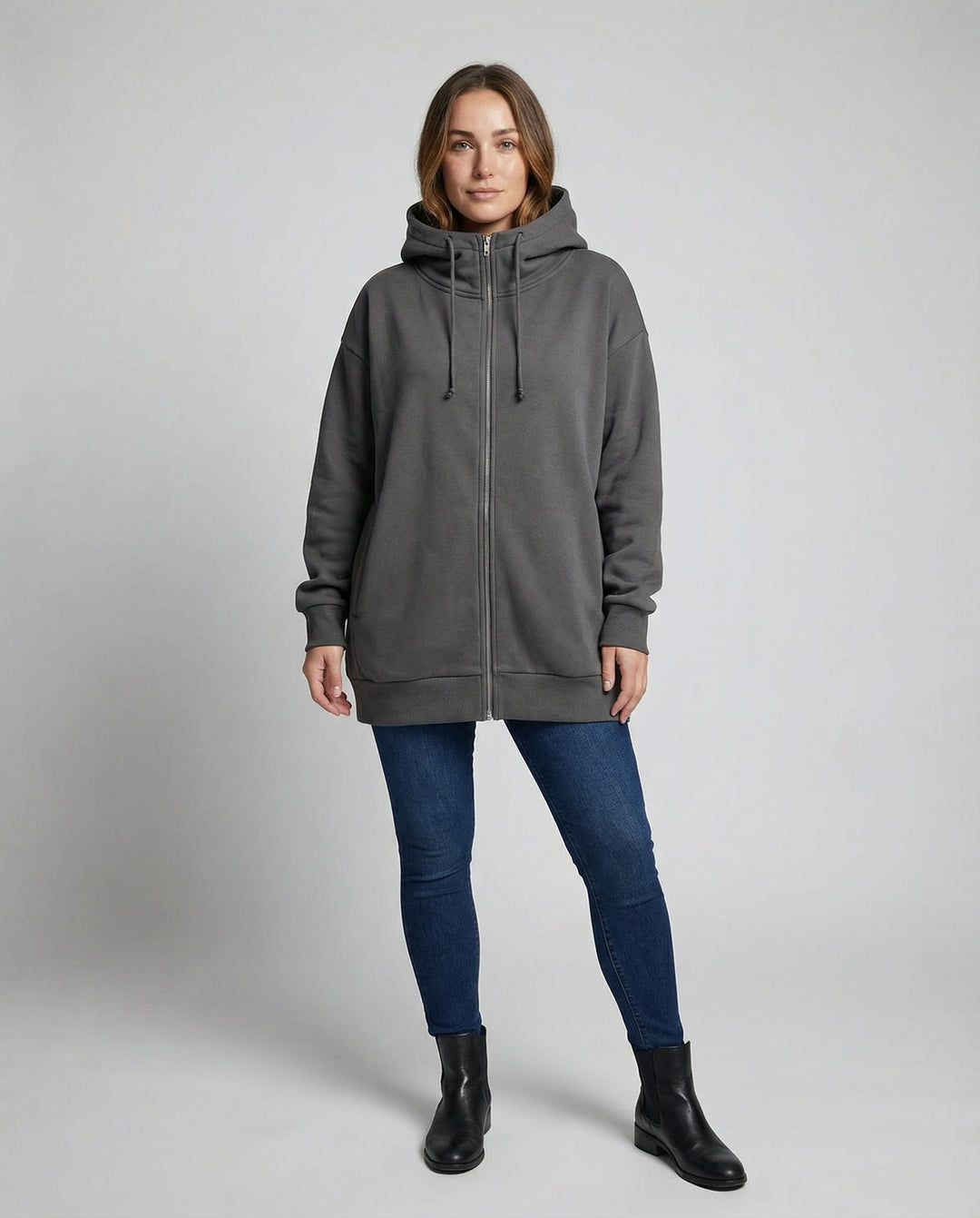 Bequemer Oversize Hoodie Damen