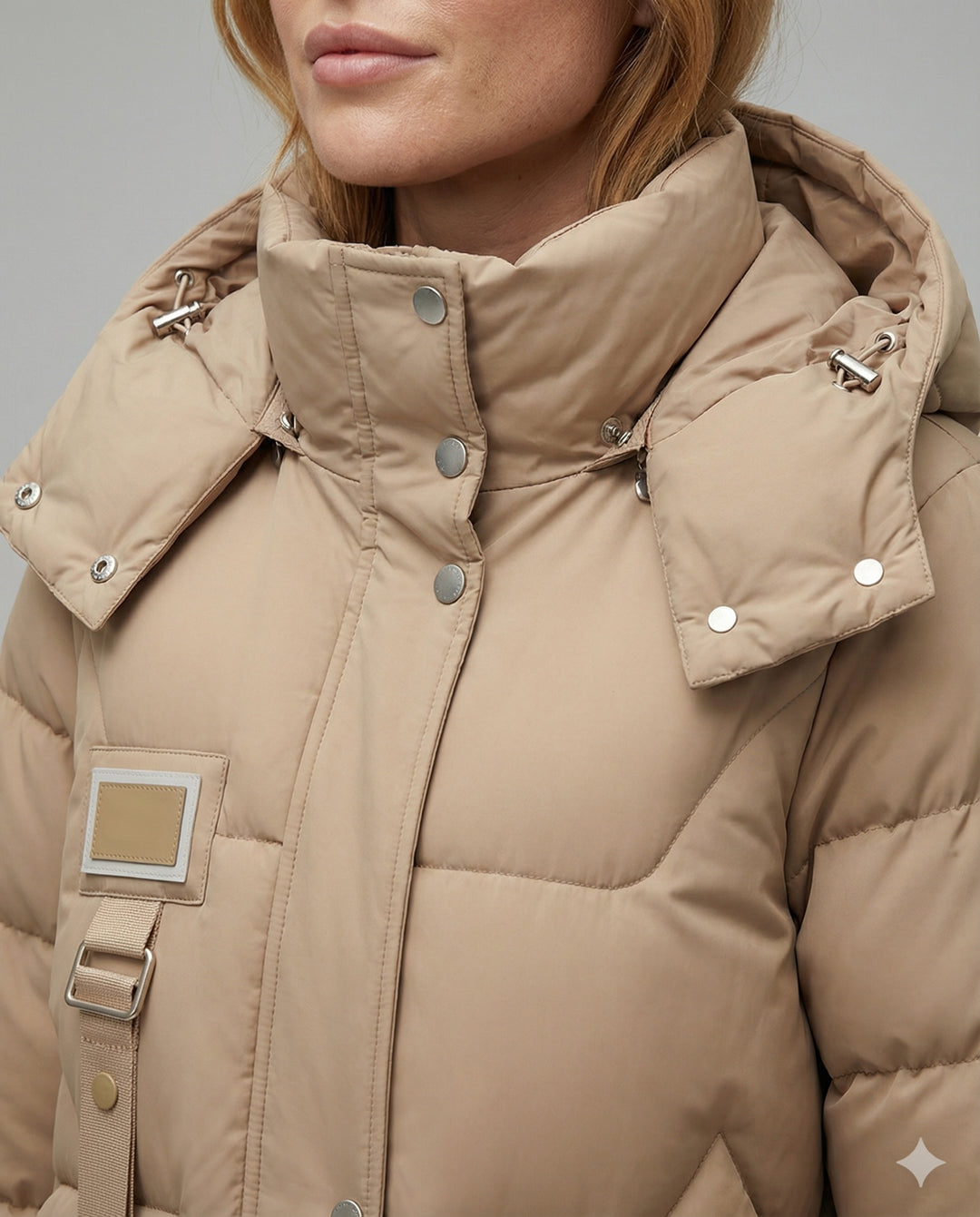 Wintermantel Damen Kapuze