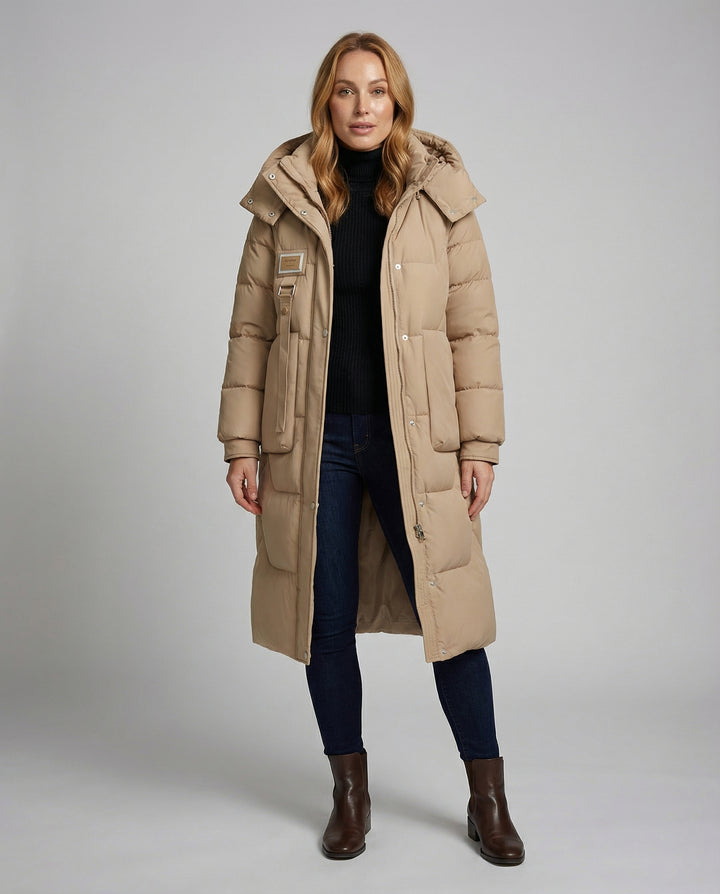 Wintermantel Damen Kapuze