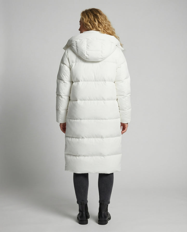 Langer Plus Size Daunenmantel