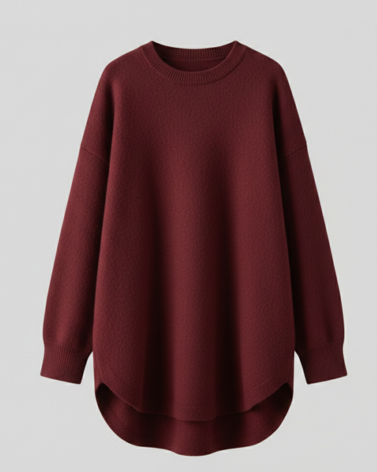 Damen Oversized Herbstpullover