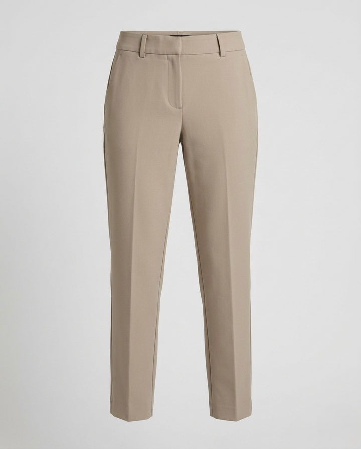 Damen Elastische Businesshose Mittelhohe Taille