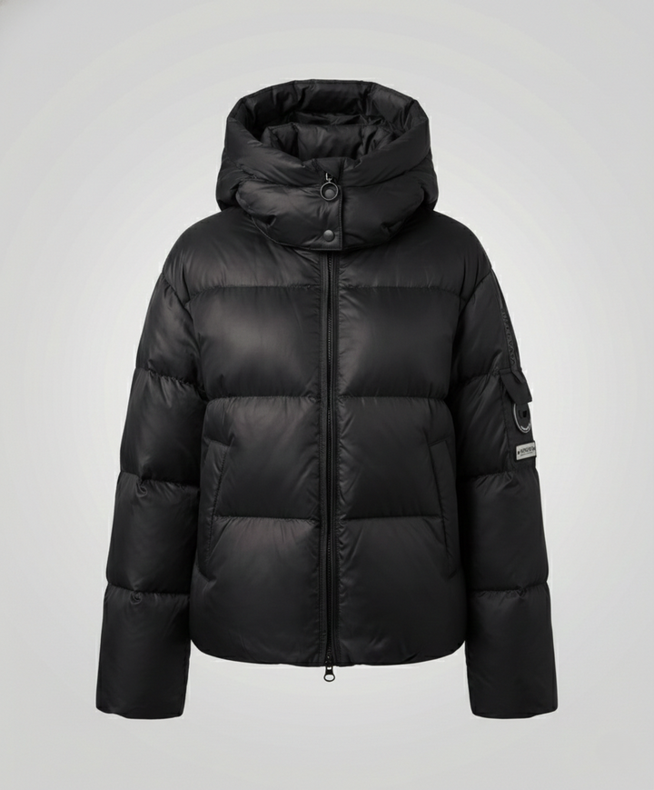 Damen Federdaunenjacke