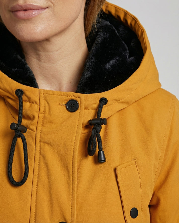 Wasserdichte Winterjacke Damen Kapuze