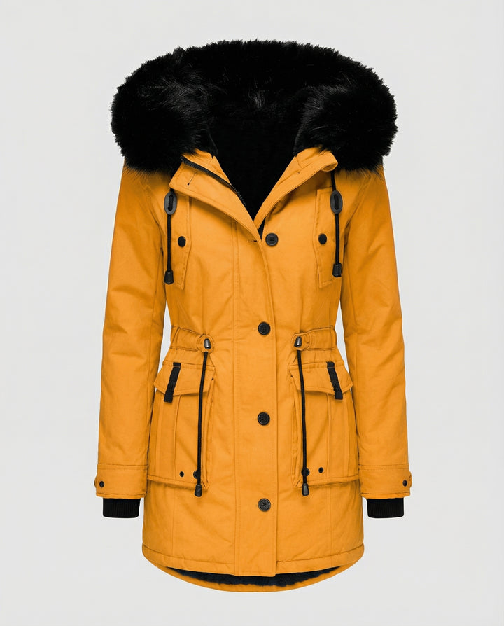 Wasserdichte Winterjacke Damen Kapuze