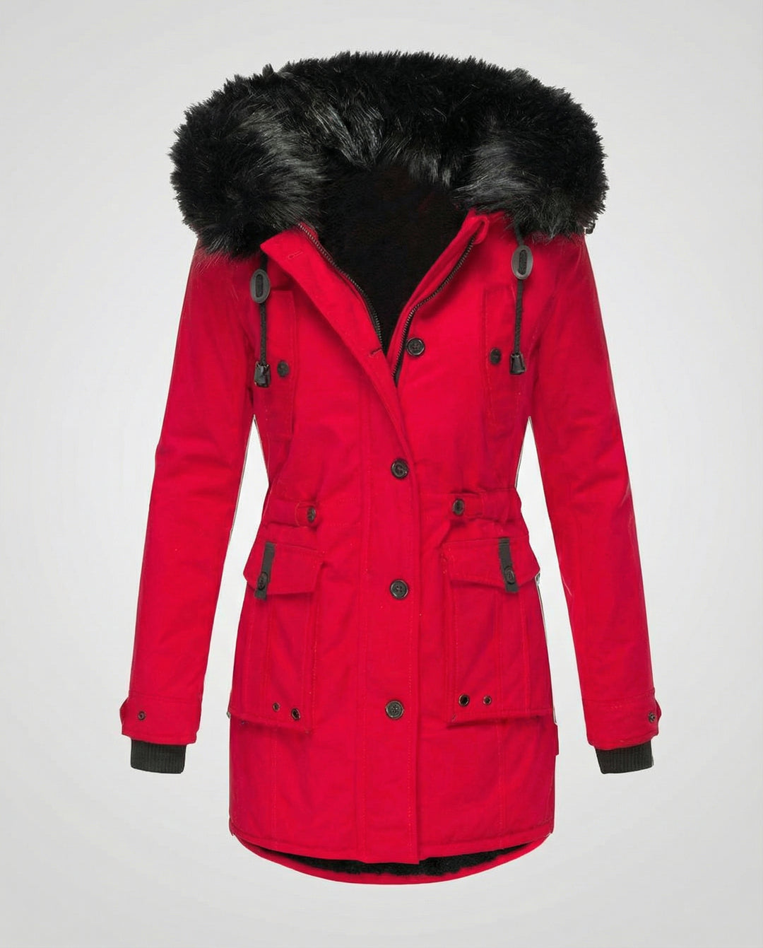 Wasserdichte Winterjacke Damen Kapuze