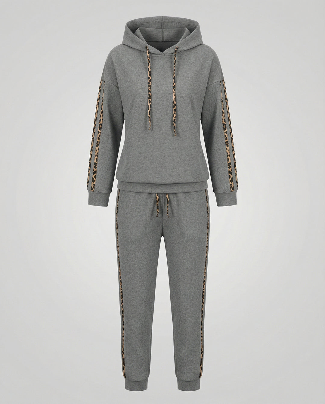 Zebramuster Damen Jogginganzug