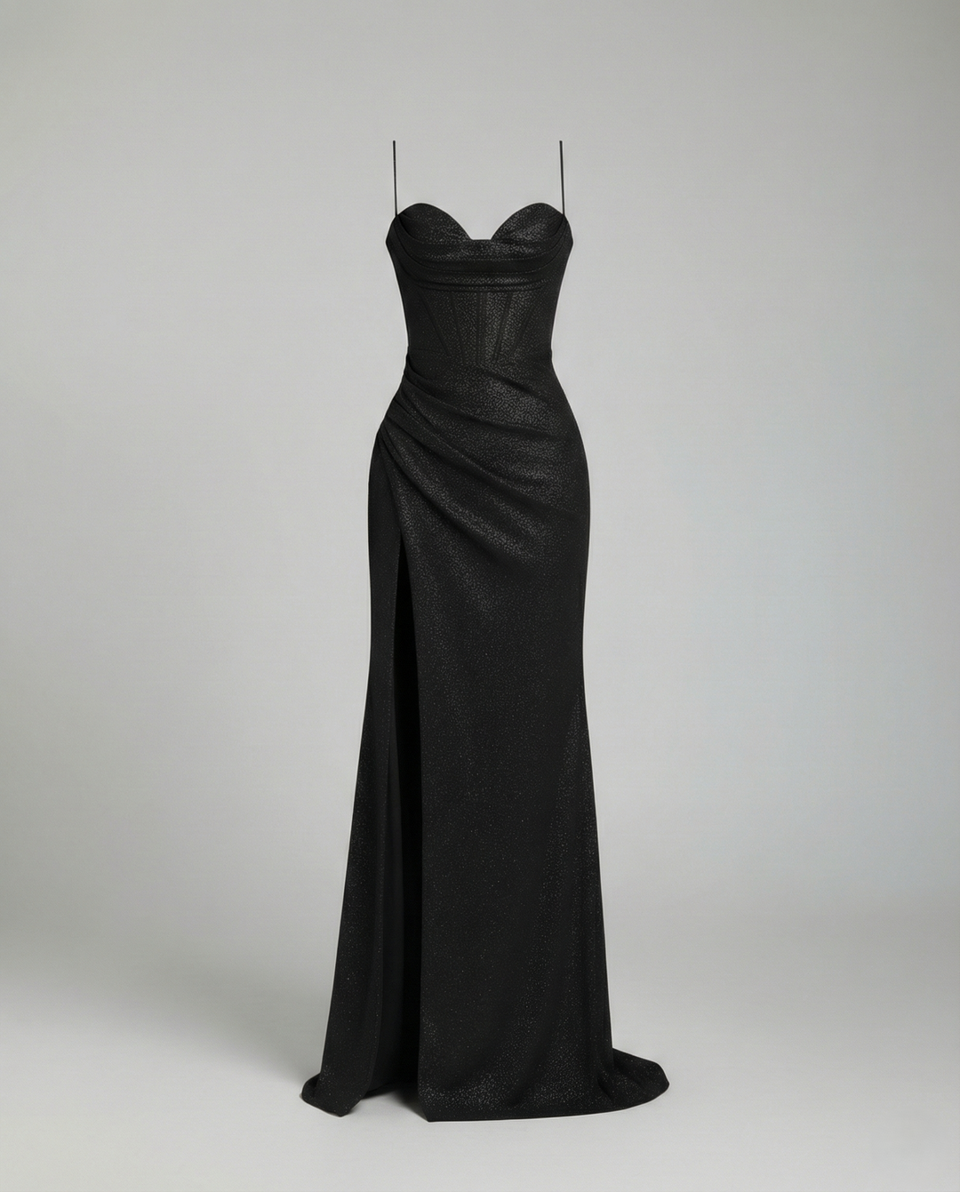 Pailletten Maxikleid Damen