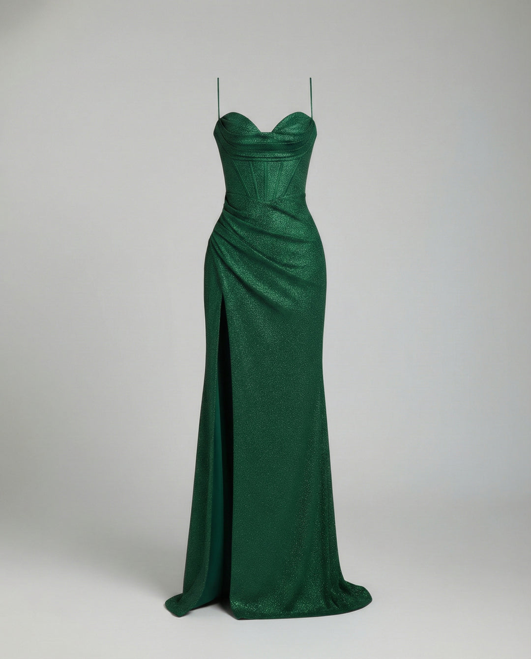 Pailletten Maxikleid Damen