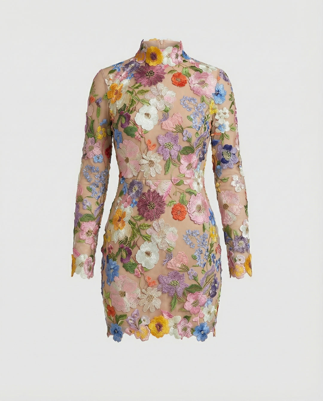 Florales Damen Minikleid