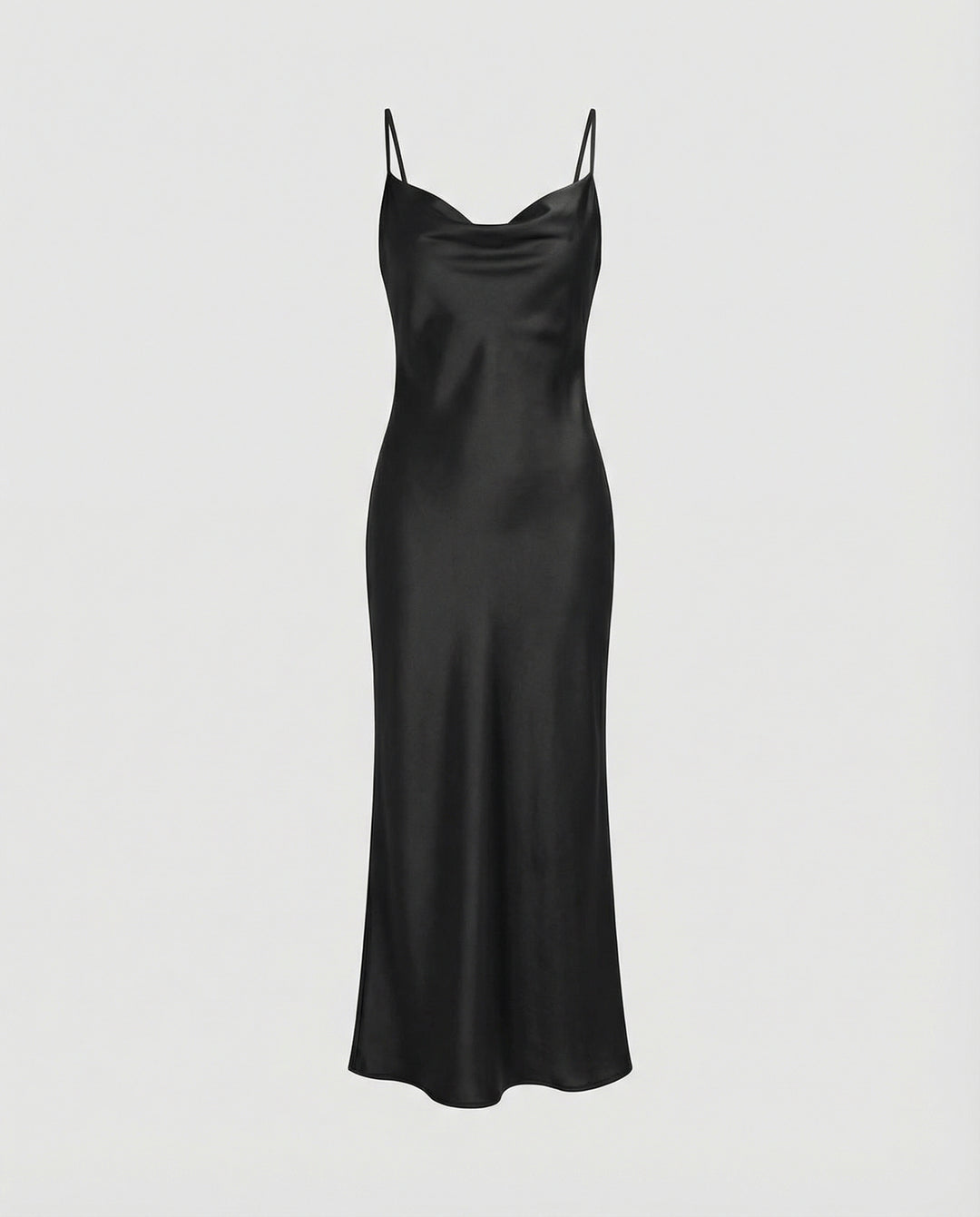 Elegantes Satin-Kleid Damen