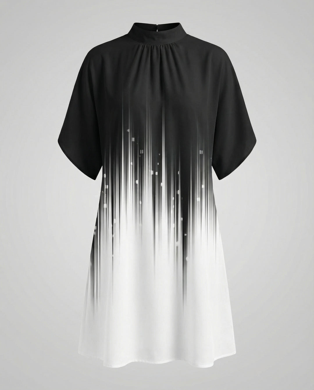 Elegantes Fledermausärmel Kleid Damen