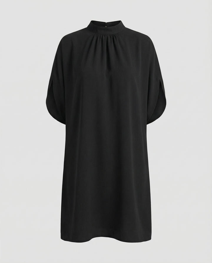 Elegantes Fledermausärmel Kleid Damen