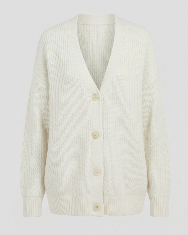 Stilvolle Kaschmir Strickjacke
