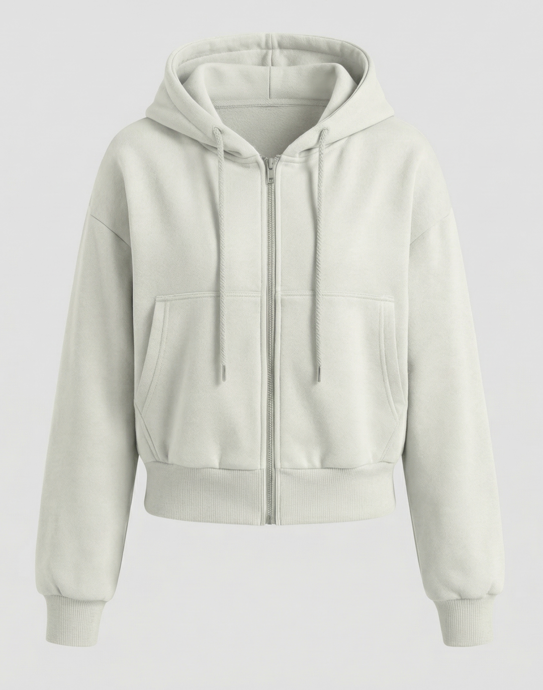 Oversize Sweatshirt Reißverschluss