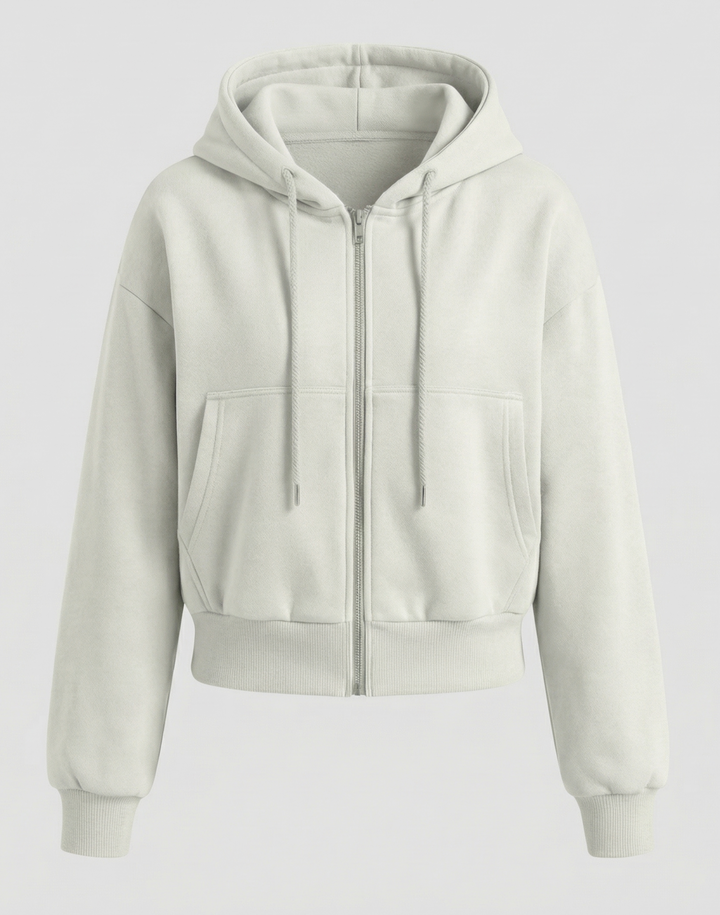 Oversize Sweatshirt Reißverschluss