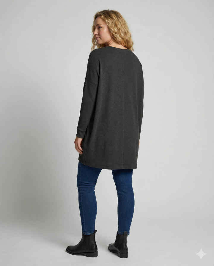 Lässiger Damen Longpullover