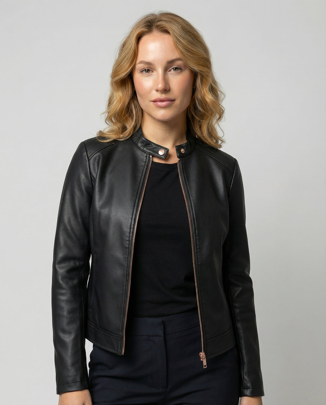 Elegante Lederjacke Damen