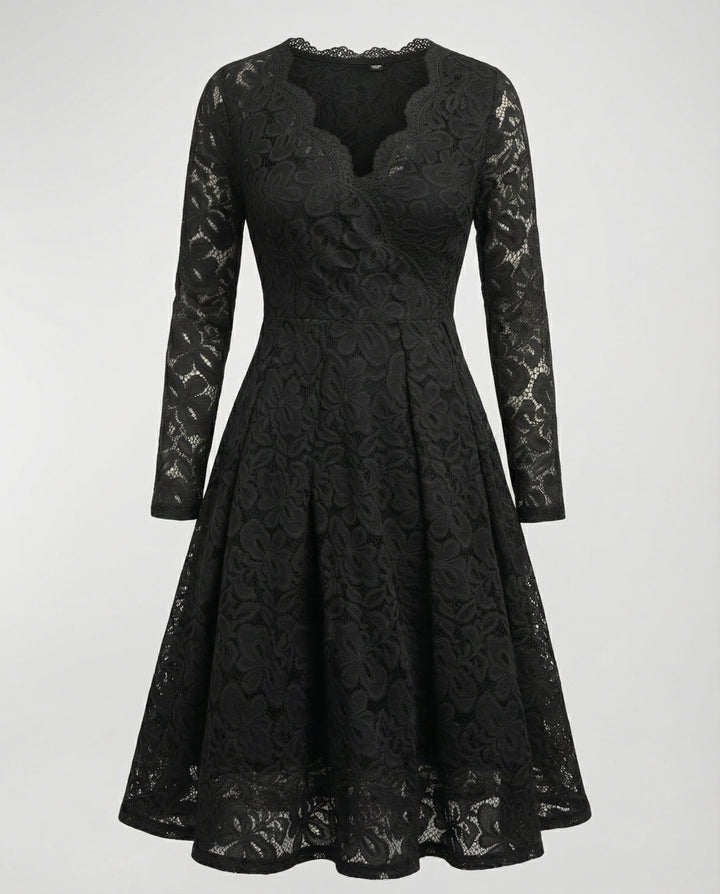 Elegantes Spitzenkleid Damen